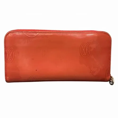 Pre-owned Leather Wallet - Cartier Vintage - Modalova