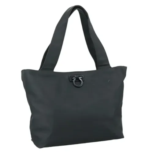 Pre-owned Canvas Tote Bag - Salvatore Ferragamo Pre-owned - Modalova