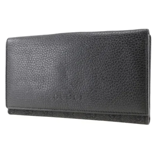Pre-owned Leather wallets - Gucci Vintage - Modalova