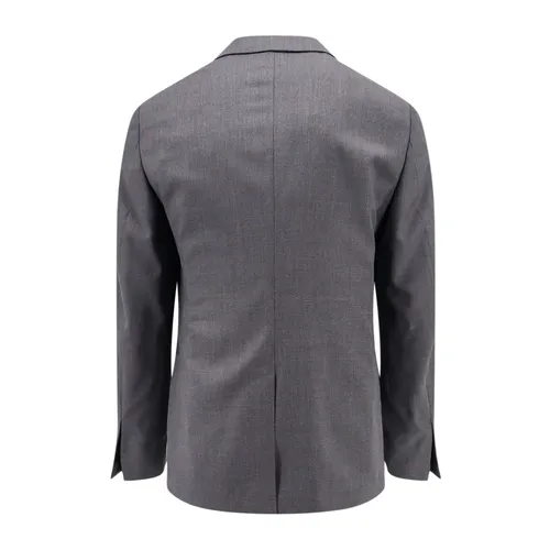 Classic Grey Wool Blend Blazer - Givenchy - Modalova