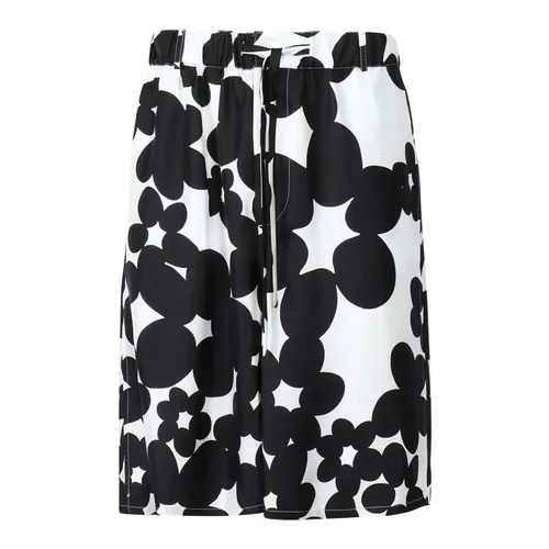 Silk Bermuda Shorts - Marni - Modalova