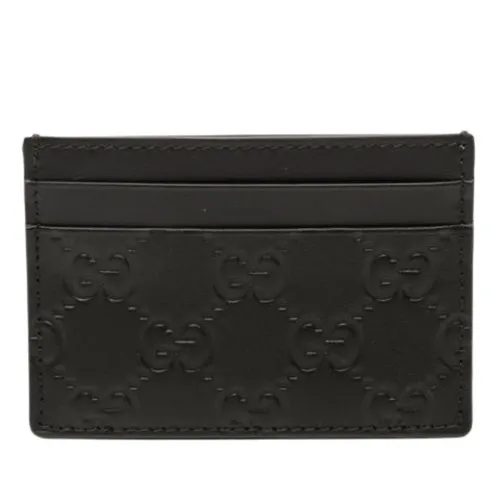 Pre-owned Leather Wallet - Gucci Vintage - Modalova