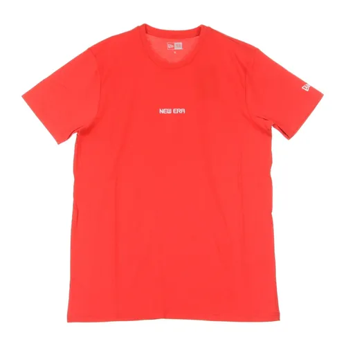 Fire Red/White Essential Tee - New Era - Modalova