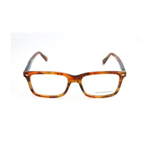 Rectangular Acetate Eyeglasses Frames - Zegna - Modalova