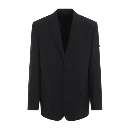 Black Washed SB Jacket - Balenciaga - Modalova