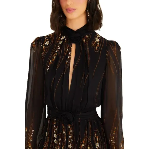 Garden Silhouette Mini Dress - Farm Rio - Modalova