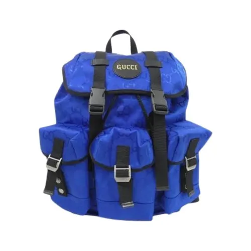 Pre-owned Nylon Backpack - Gucci Vintage - Modalova