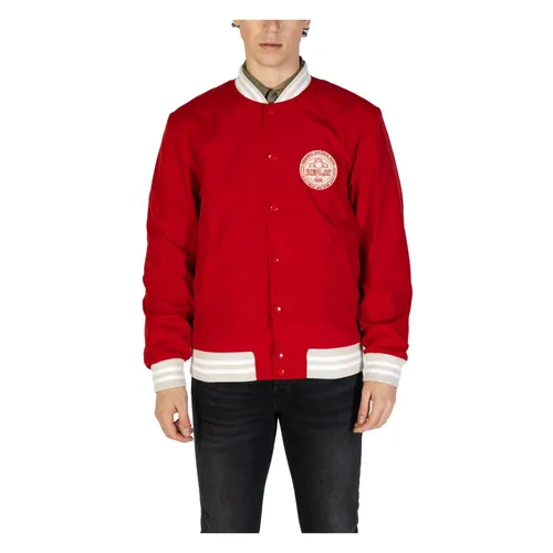 Red Plain Blazer with Zip - Replay - Modalova