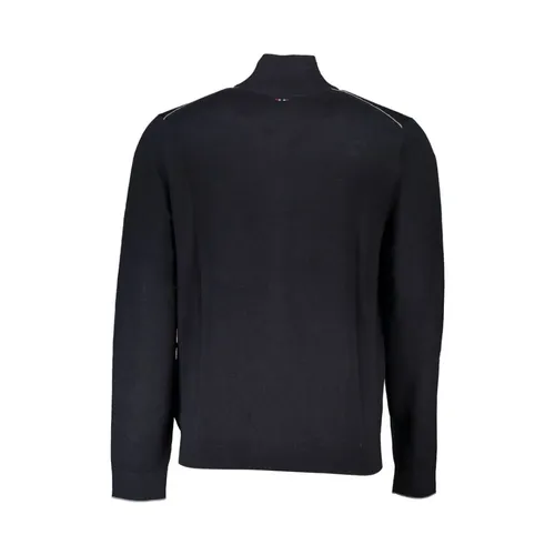 Black Fabric Men's Pullover Sweater - Napapijri - Modalova