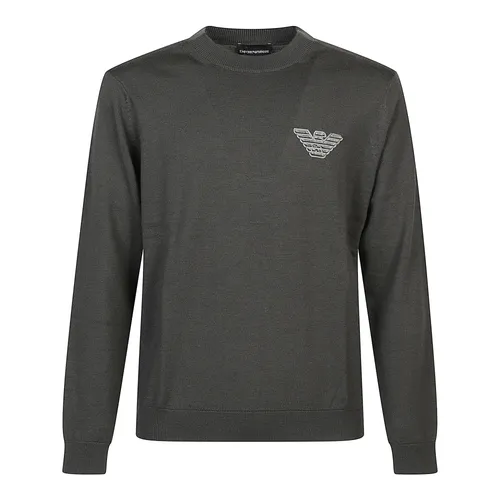 Eagle Patch Sweater - Emporio Armani - Modalova