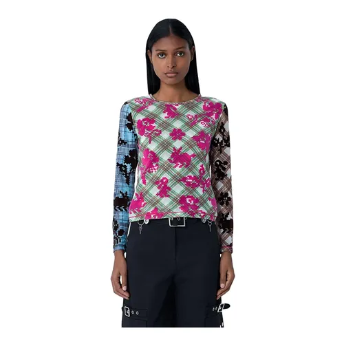 Pixel Bunny Mesh Top - Chopova Lowena - Modalova
