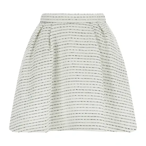 Tweed Mini Skirt - Alessandra Rich - Modalova
