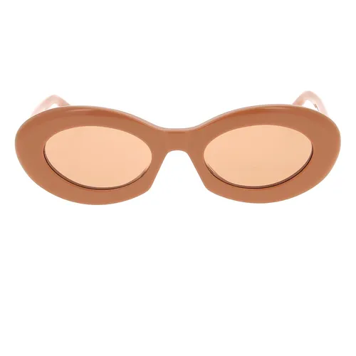 SL M136 Oval Sunglasses - Saint Laurent - Modalova