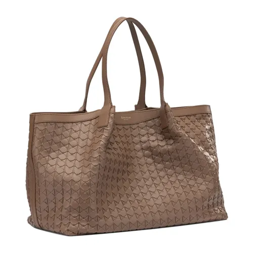Secret Large Shoulder Bag - Serapian - Modalova