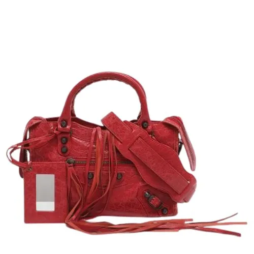Pre-owned Leather Handbag - Balenciaga Vintage - Modalova