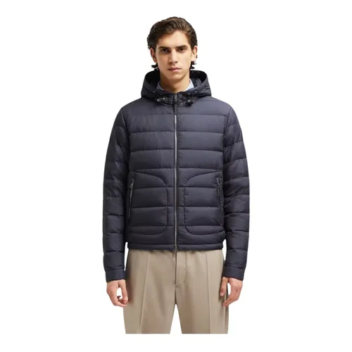 Sestriere Hooded Short Down Jacket - Moncler - Modalova