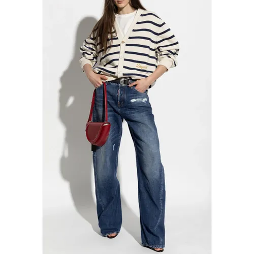 Belted Cardigan - Dsquared2 - Modalova
