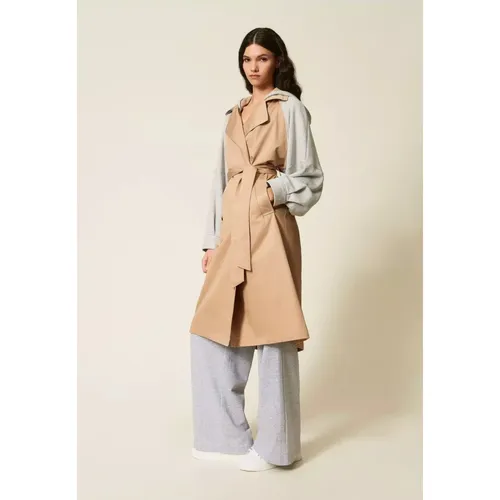 Milano Trench Coat - Twinset - Modalova