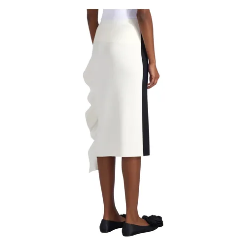 Ruffled Midi Skirt - Liviana Conti - Modalova