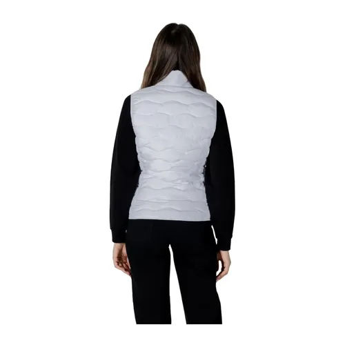 Sleeveless Turtleneck Zip Jacket - Emporio Armani EA7 - Modalova