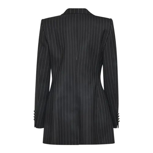 Single-breasted Pinstripe Wool Jacket - Dolce & Gabbana - Modalova