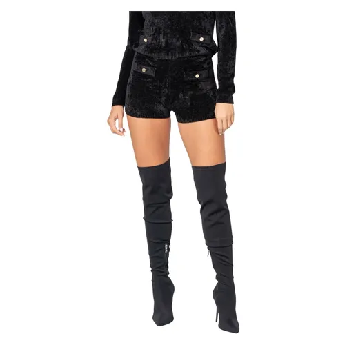 Soft velvet effect shorts - Kocca - Modalova
