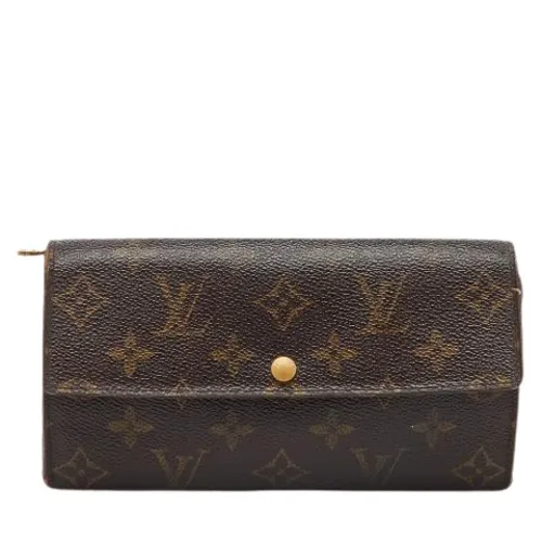 Pre-owned Vintage Canvas Wallet - Louis Vuitton Vintage - Modalova
