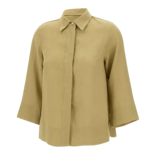 Linen Shirt - Elena Mirò - Modalova