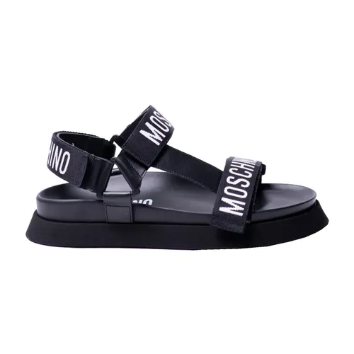 Shoes > Sandals > Flat Sandals - - Moschino - Modalova