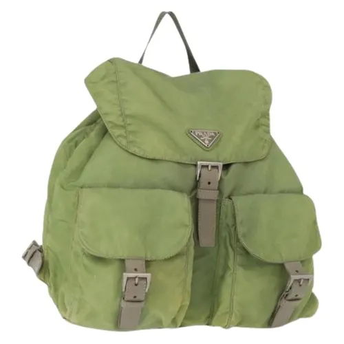 Pre-owned Nylon Backpack - Prada Vintage - Modalova