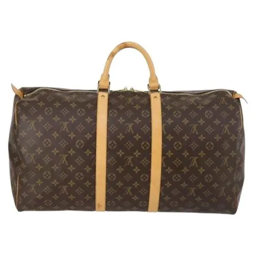 Pre-owned Canvas Weekend Bag - Louis Vuitton Vintage - Modalova