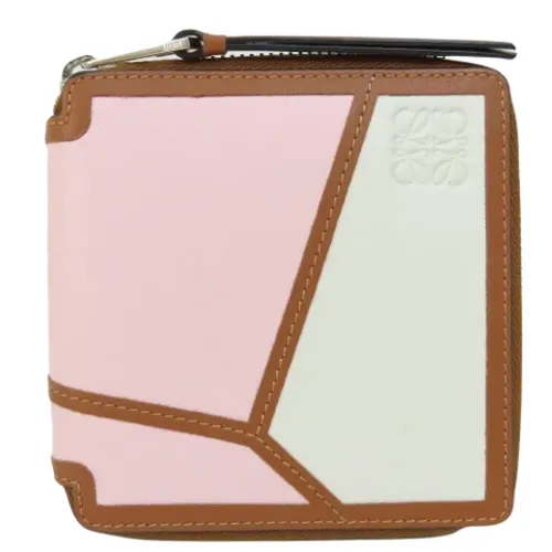 Pre-owned Leather wallets - Loewe Pre-owned - Modalova