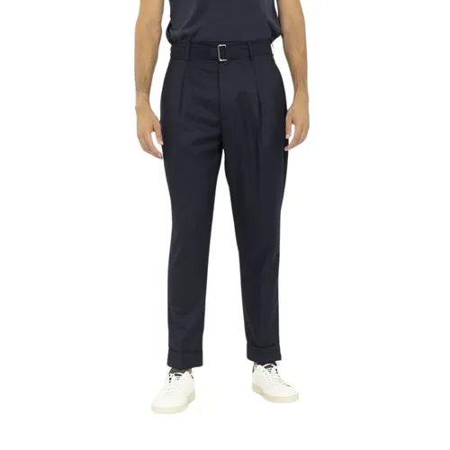 Wool Pleated Pants - Officine Générale - Modalova