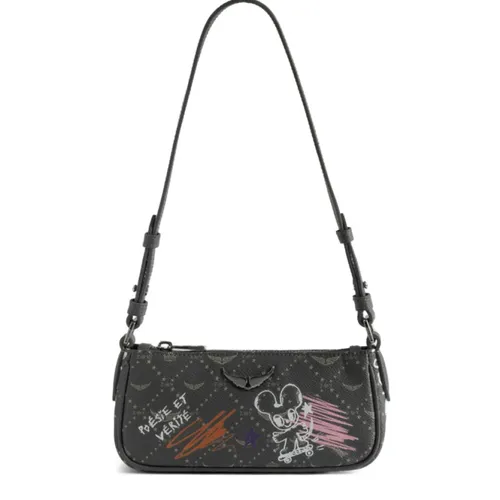 Z Pocket Monogram Tag Clutch - Zadig & Voltaire - Modalova