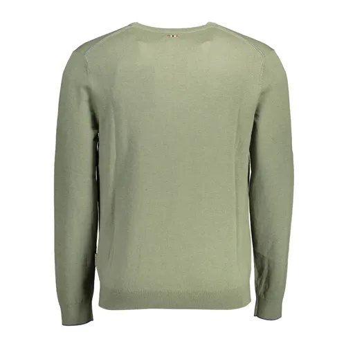 Elegante e versatile maglione verde per uomini - Napapijri - Modalova