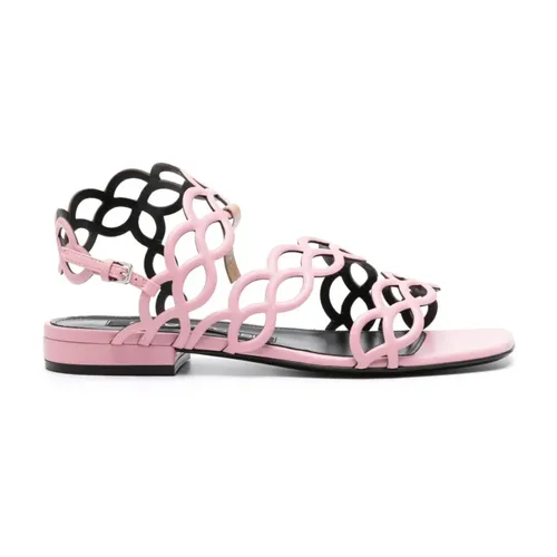 Spiral Design Sandals - Sergio Rossi - Modalova