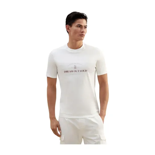 Tops > T-Shirts - - Brunello Cucinelli - Modalova