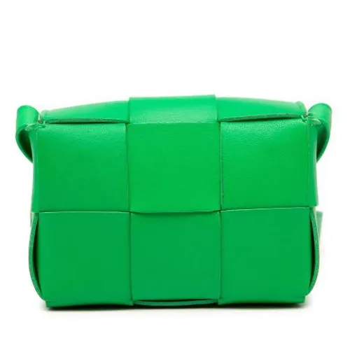 Pre-owned Leather Shoulder Bag - Bottega Veneta Vintage - Modalova