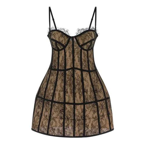 Lace Mini Dress - Giuseppe Di Morabito - Modalova