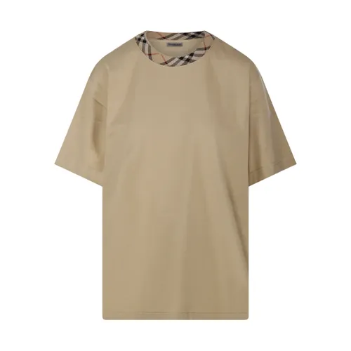 Casual T-Shirt in Flax Style - Burberry - Modalova