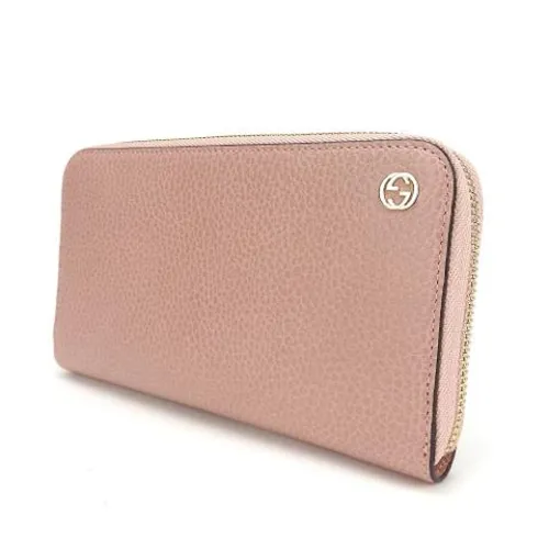 Pre-owned Leather wallets - Gucci Vintage - Modalova