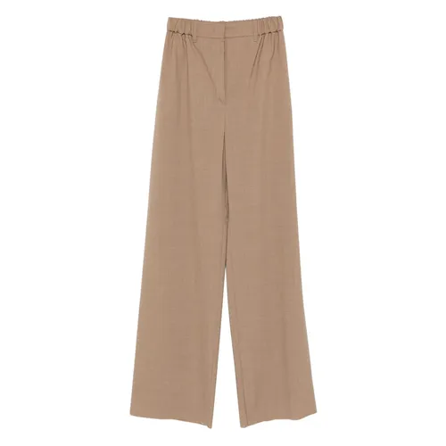 Stretch Wool Cloth Trousers - Max Mara - Modalova
