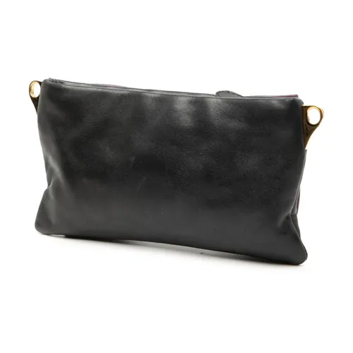 Pre-owned Leather Bow Detail Bag - Prada Vintage - Modalova