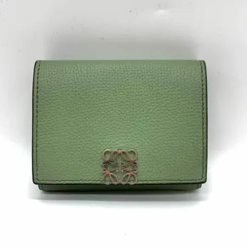 Pre-owned Leather wallets - Loewe Pre-owned - Modalova