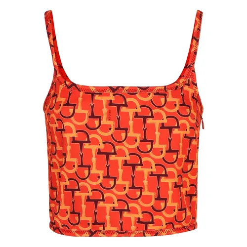 Silk Printed Top - Gucci - Modalova