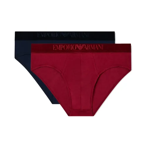 Two-Pack Briefs - Emporio Armani - Modalova