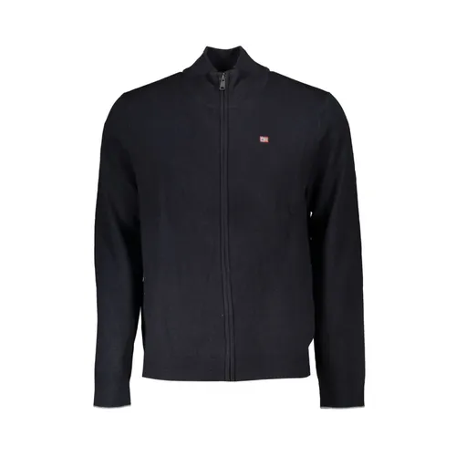 Black Fabric Men's Pullover Sweater - Napapijri - Modalova