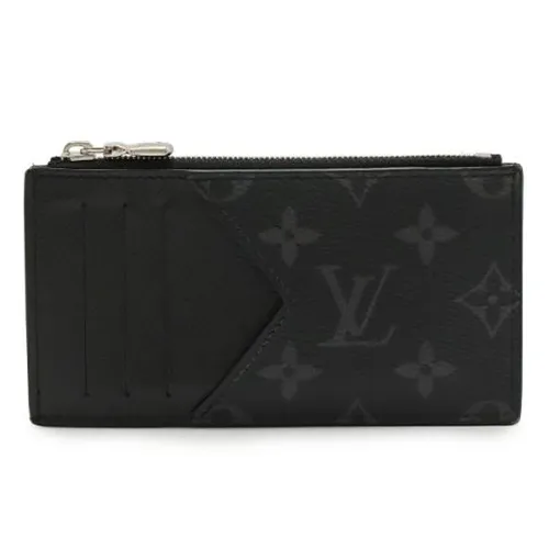 Pre-owned Taigarama Monogram Eclipse Card Holder - Louis Vuitton Vintage - Modalova
