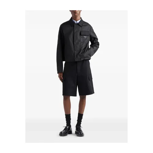 Nylon Jacket - Prada - Modalova