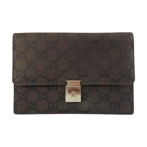 Pre-owned > Pre-owned Bags > Pre-owned Clutches - - Gucci Vintage - Modalova